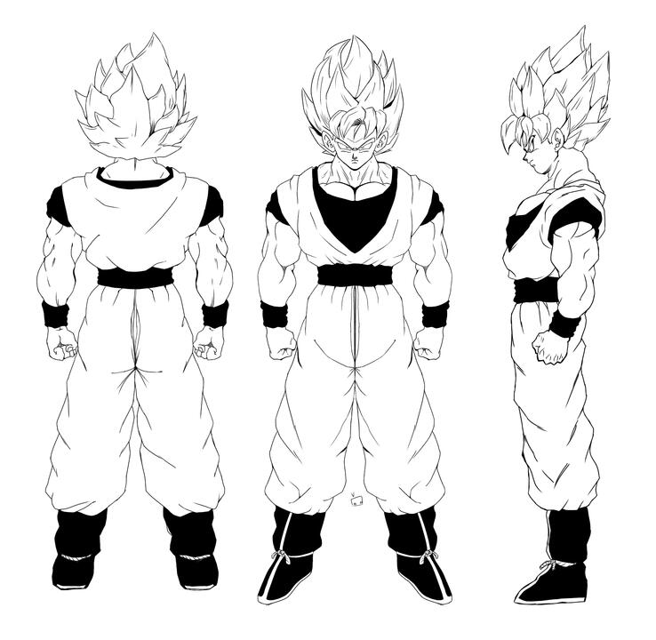 Manga SSJ Goku